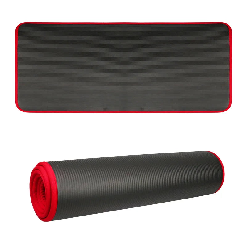 Ekstra Tykk Yogamatte 10mm med Bærestropp