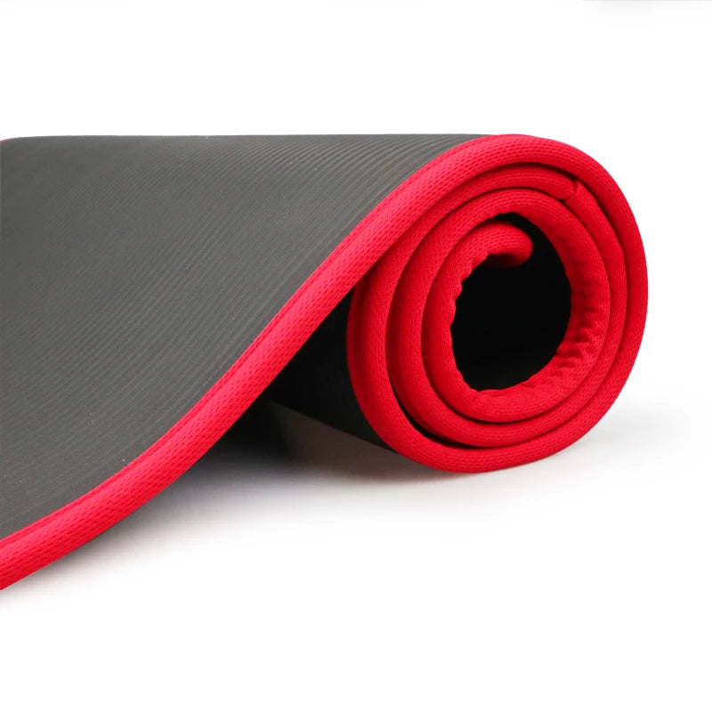 Ekstra Tykk Yogamatte 10mm med Bærestropp