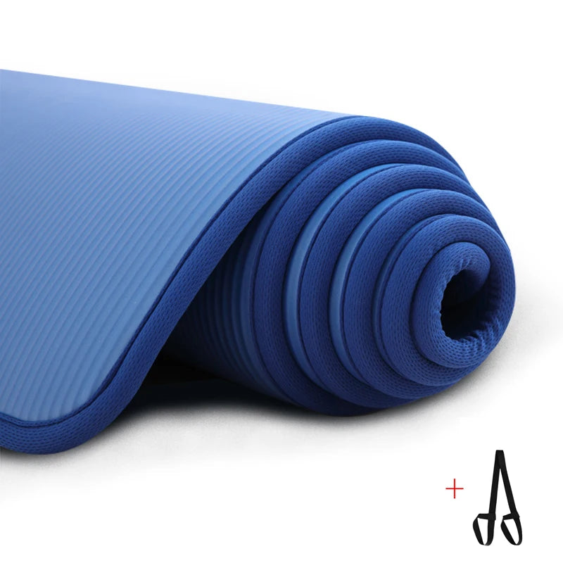 Komfortabel 10mm Yogamatte med Bærebenk