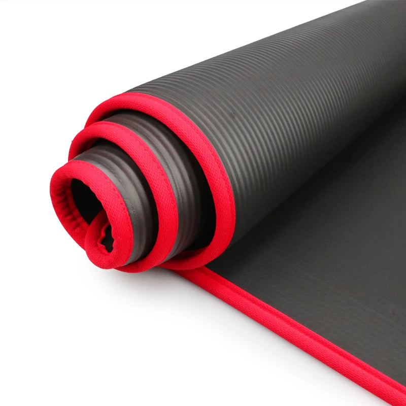 Ekstra Tykk Yogamatte 10mm med Bærestropp