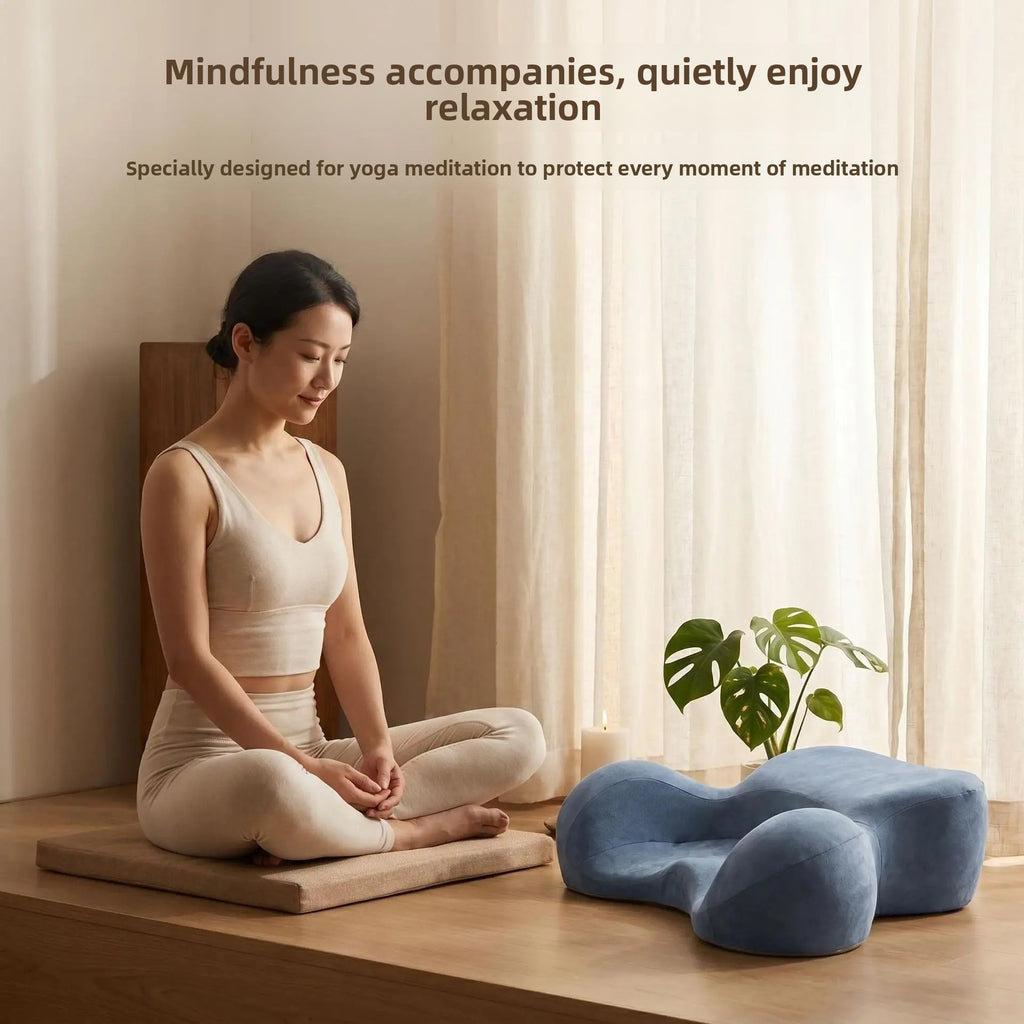 Ergonomisk Memory Foam Zafu Meditasjonspute