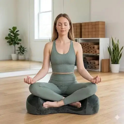 Ergonomisk Memory Foam Zafu Meditasjonspute