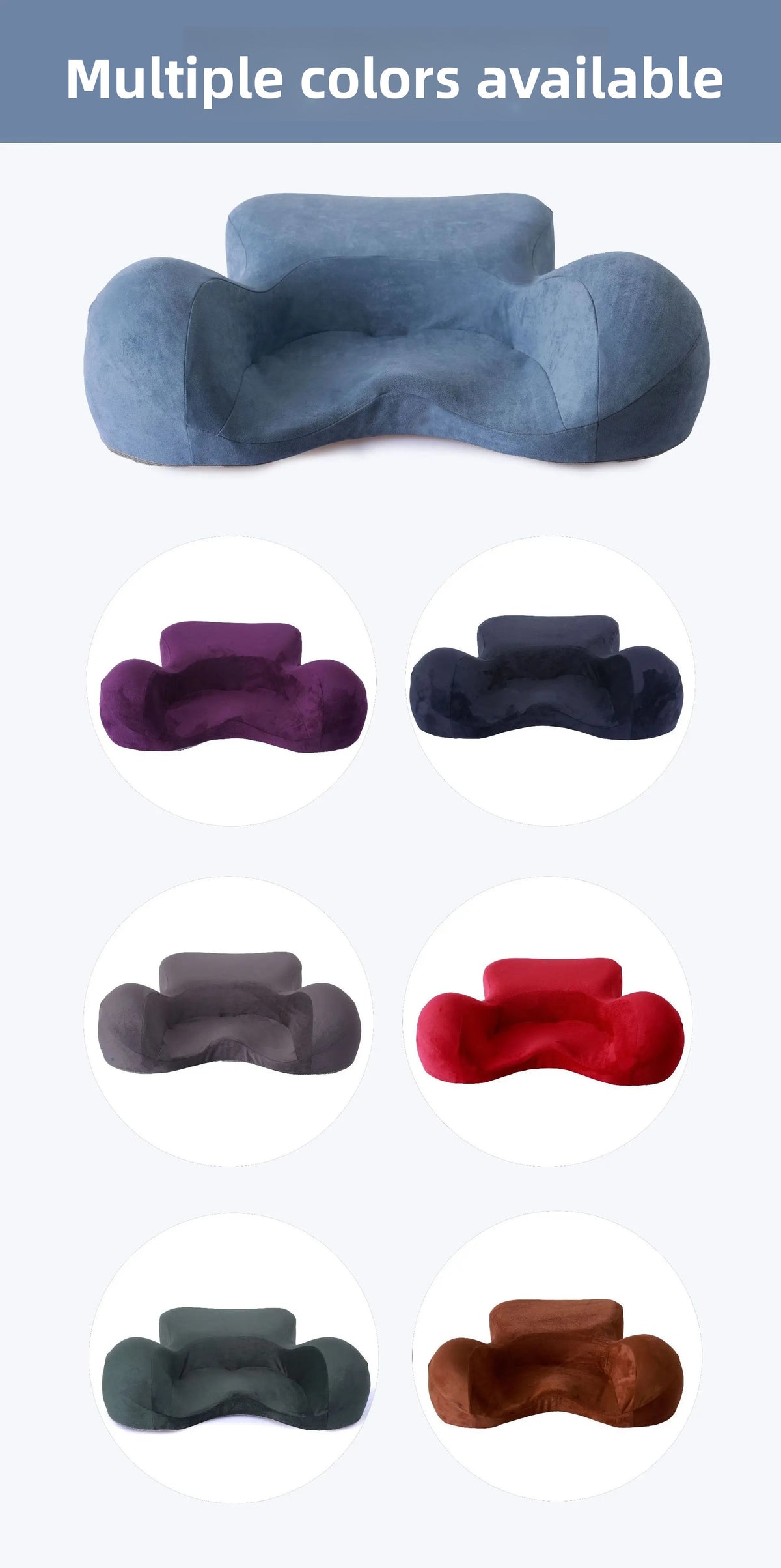 Ergonomisk Memory Foam Zafu Meditasjonspute