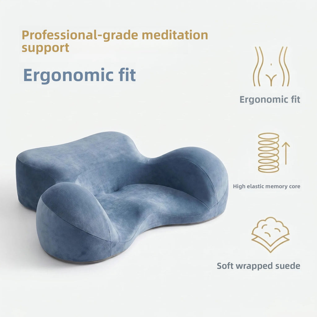 Ergonomisk Memory Foam Zafu Meditasjonspute
