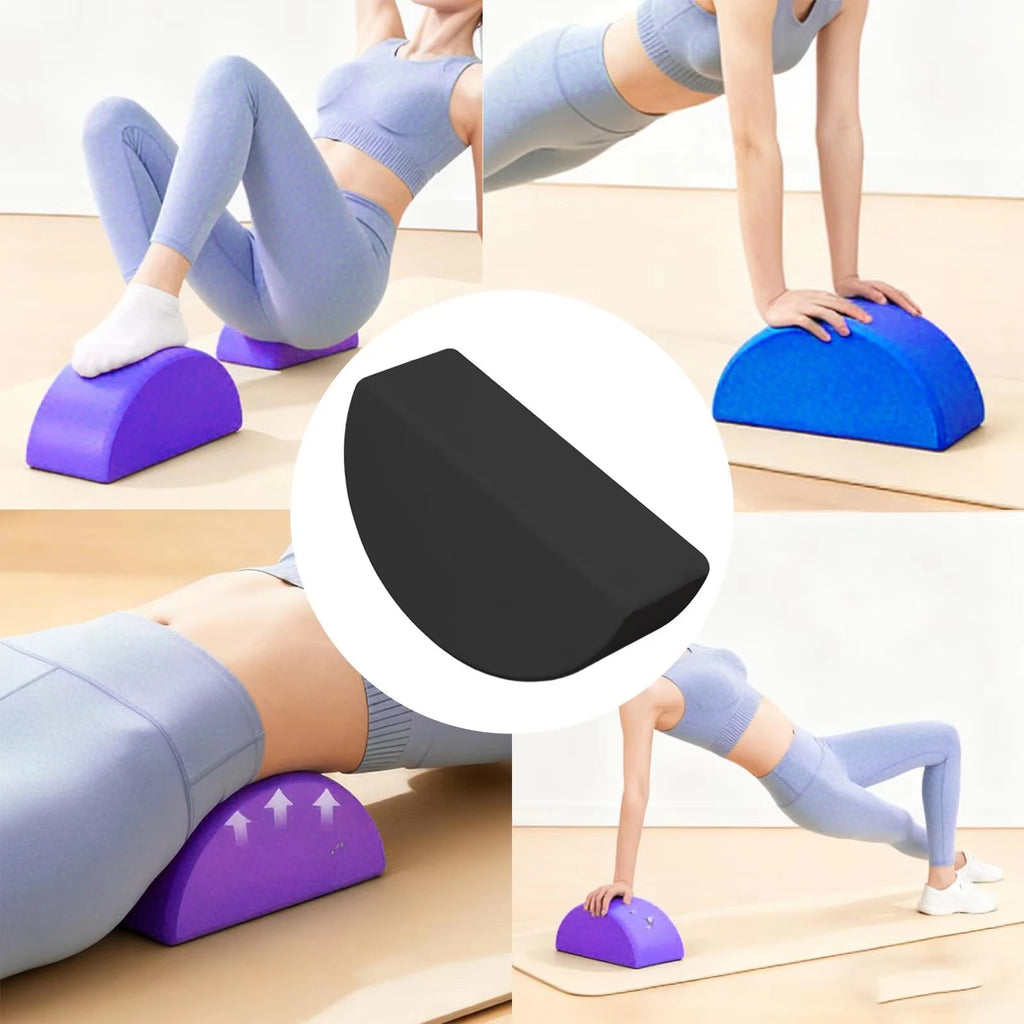 Halvrund Yogablokk / Halvmåne Balanseblokk