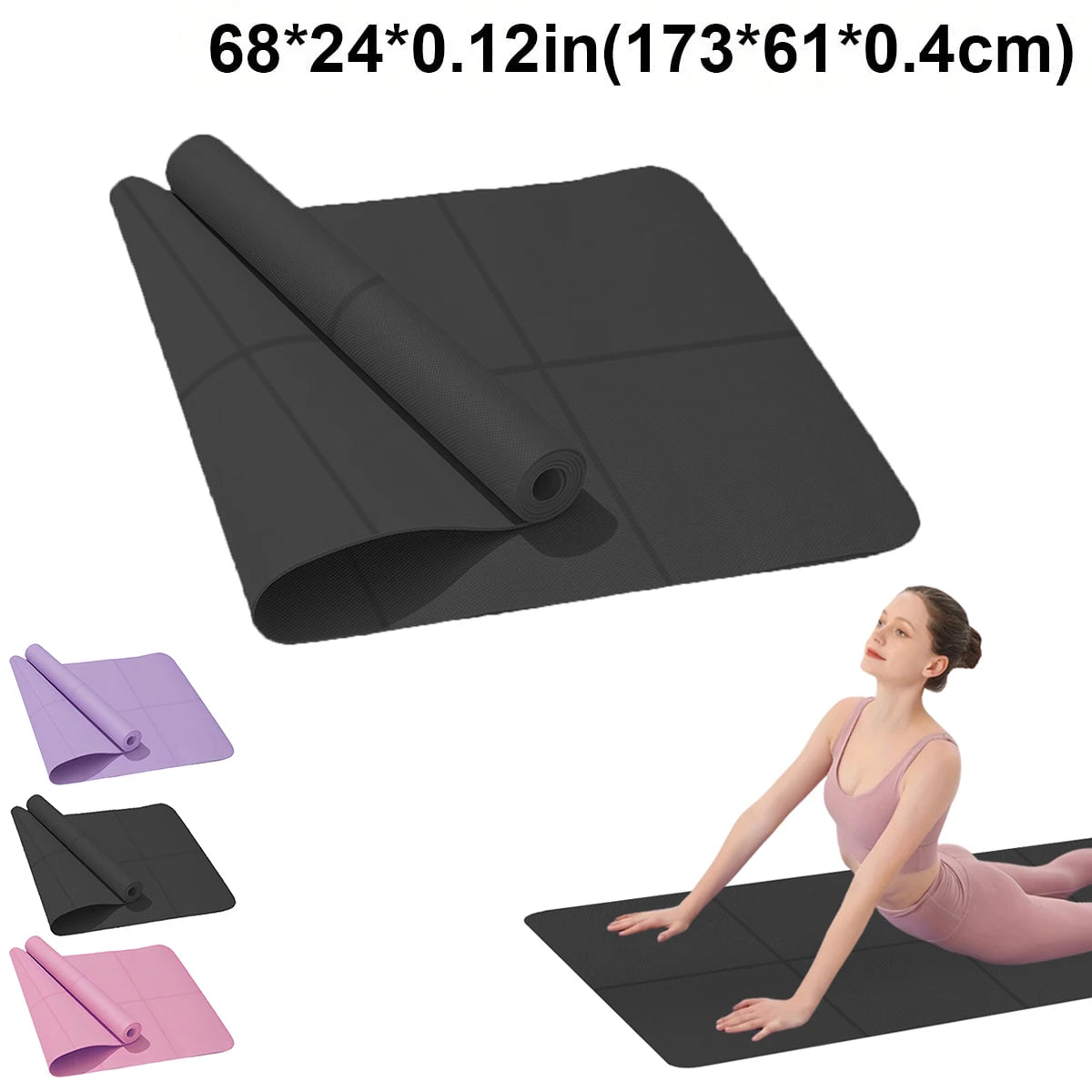 Komfortabel EVA Skum Yogamatte (4mm)