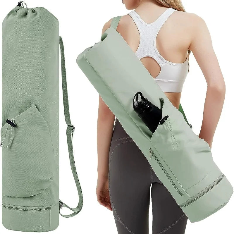 Romslig Yogamattebag med Ekstralommer