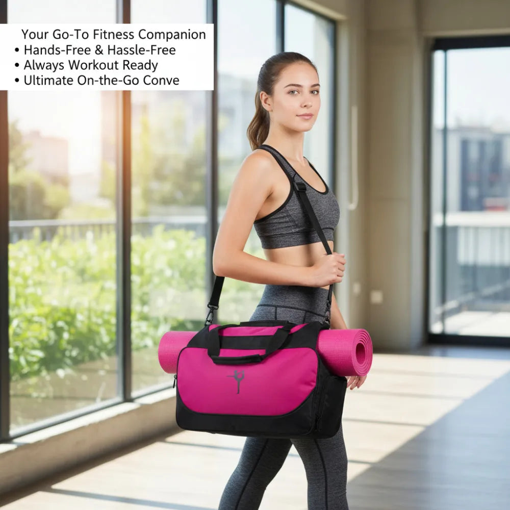 Multifunksjonell Vanntett Yogamatte-Ryggsekk