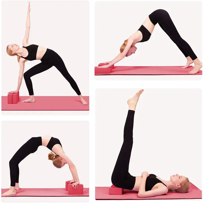 Robust EVA Yogablokk for Hjemmetrening