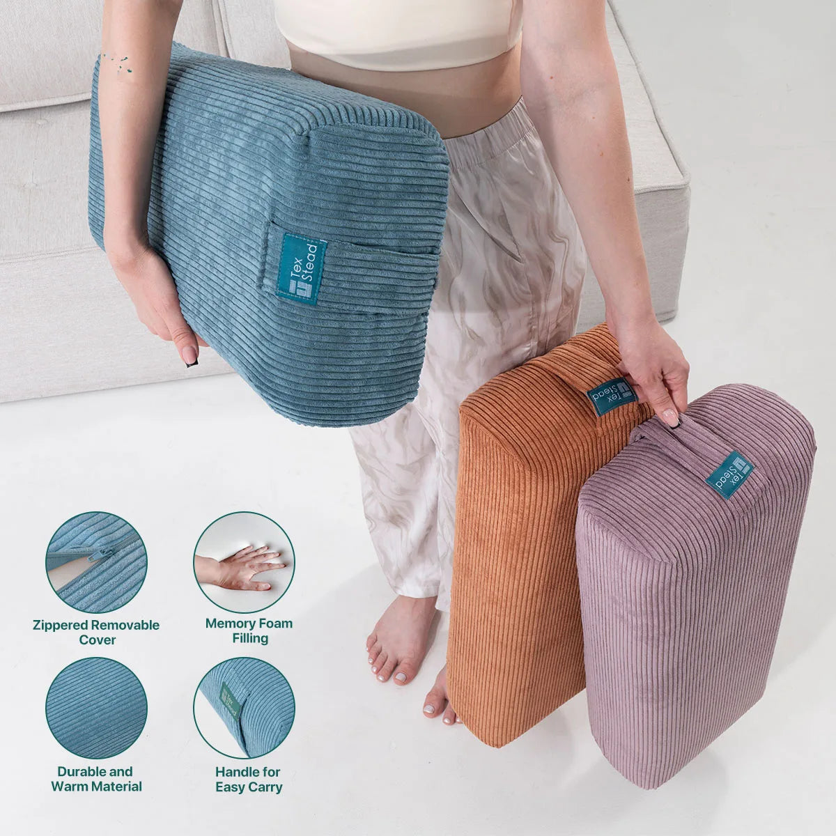 Rektangulær Yogapute / Yogabolster