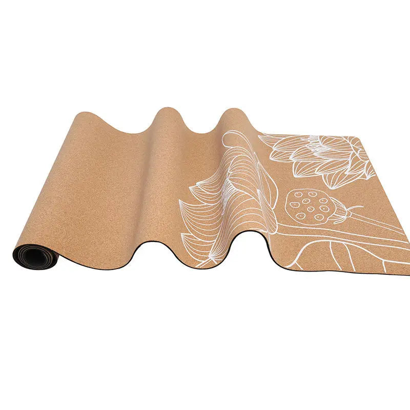 Tynn Sammenleggbar Kork Reisematte (1mm)