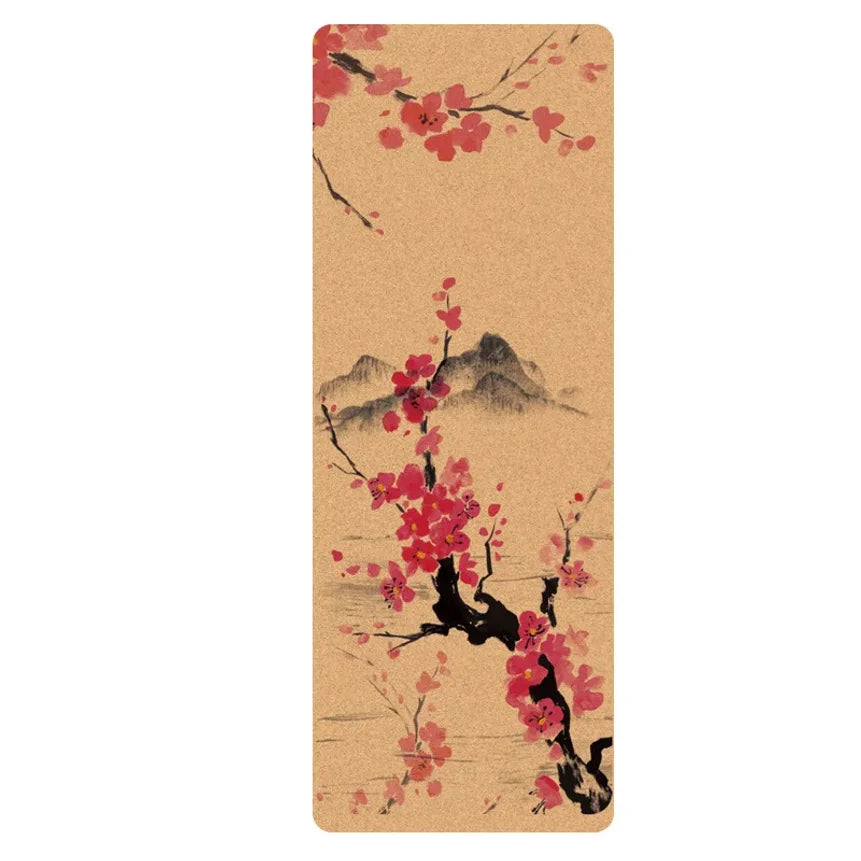 Naturgummi & Kork Yogamatte (5mm)