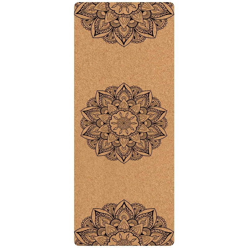 Tynn Sammenleggbar Kork Reisematte (1mm)