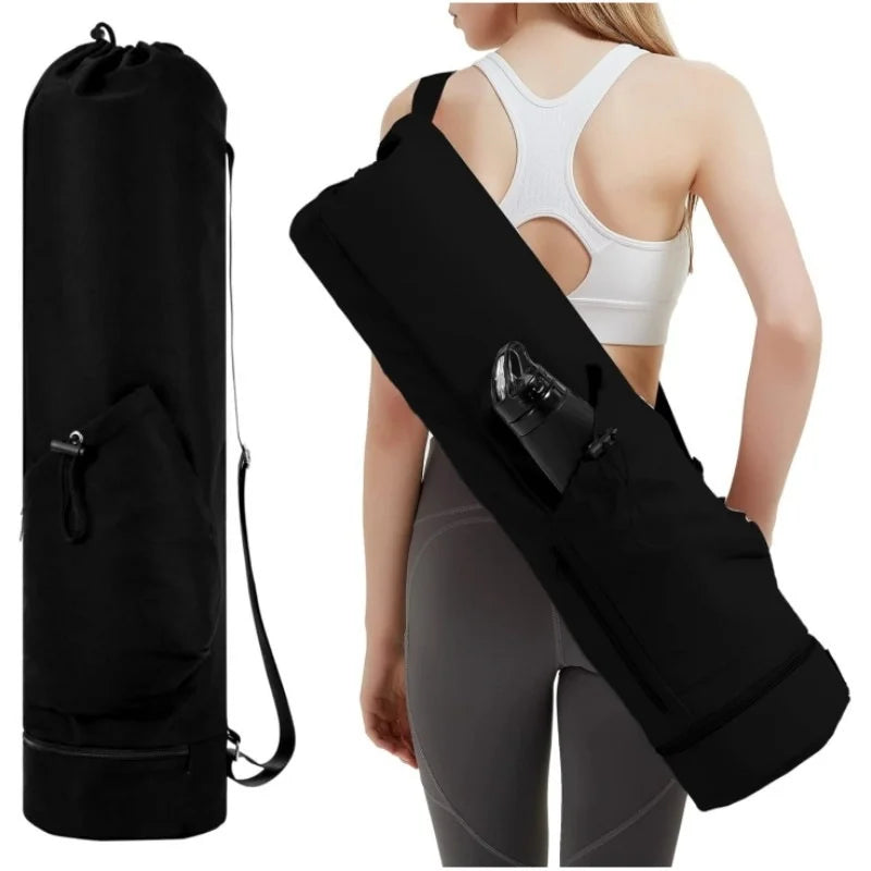 Romslig Yogamattebag med Ekstralommer