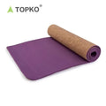 Klassisk Kork & TPE Yogamatte (5mm)