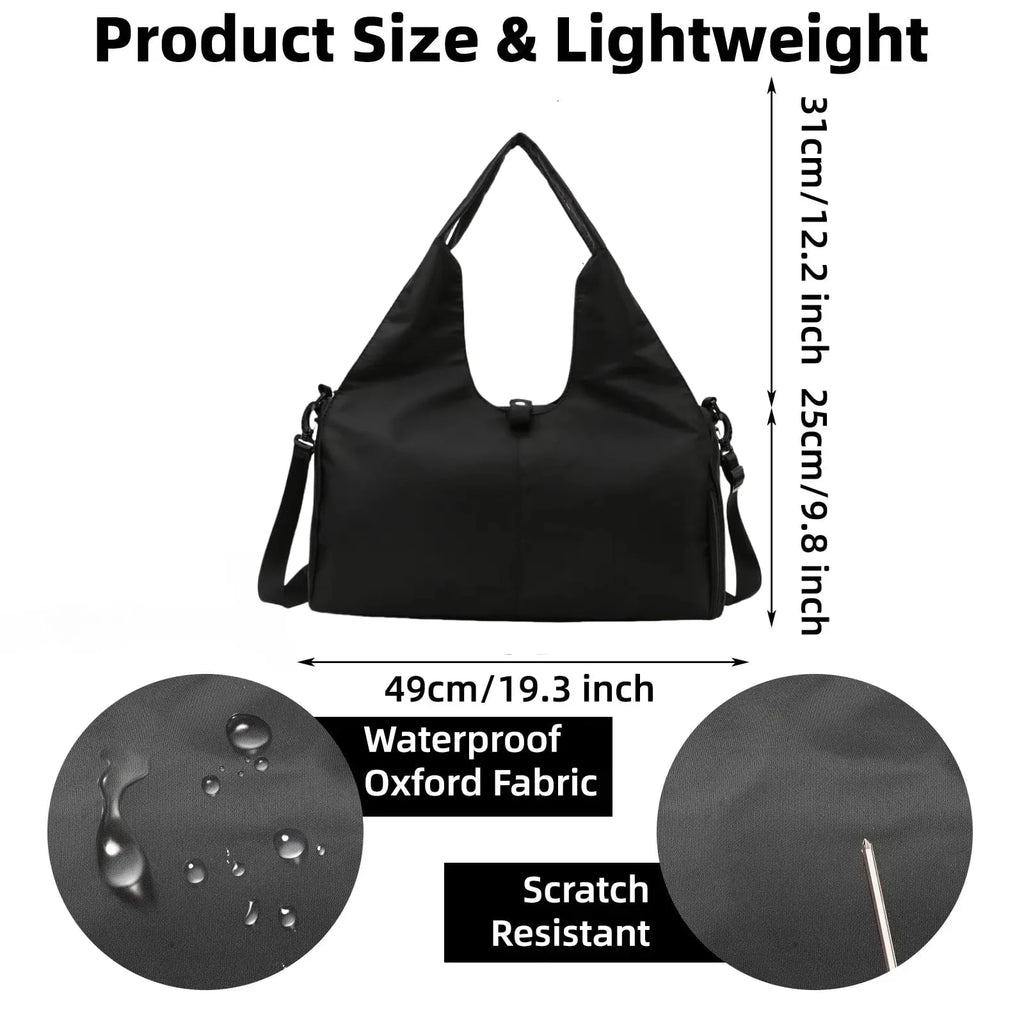 Elegant & Romslig Yogamattesekk i Nylon