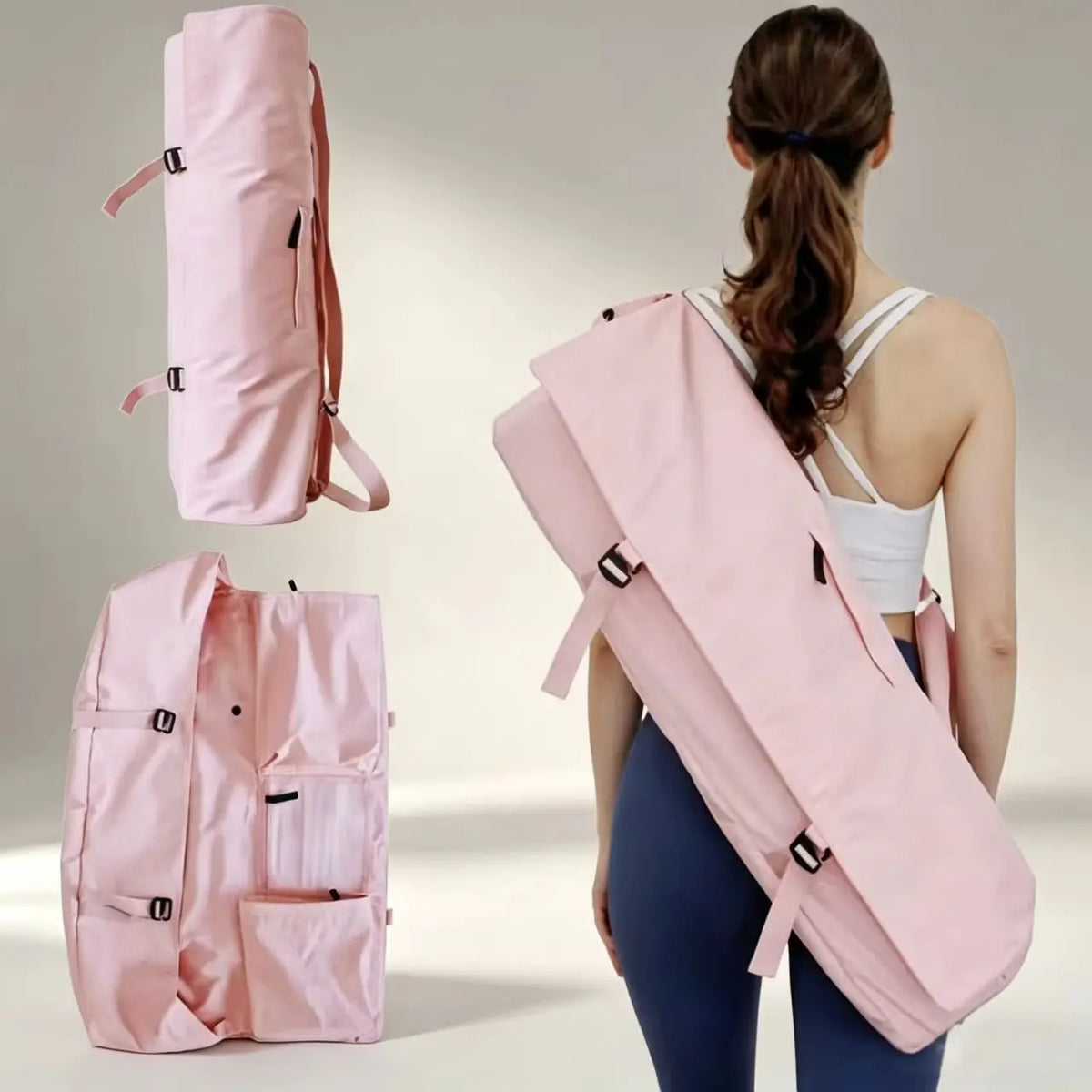 Yogamattesekk med Flere Lommer for Yoga & Pilates