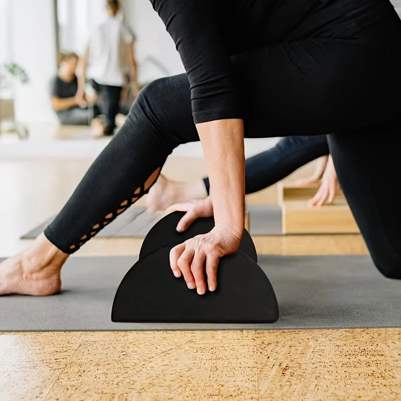 Halvrund Yogablokk / Halvmåne Balanseblokk