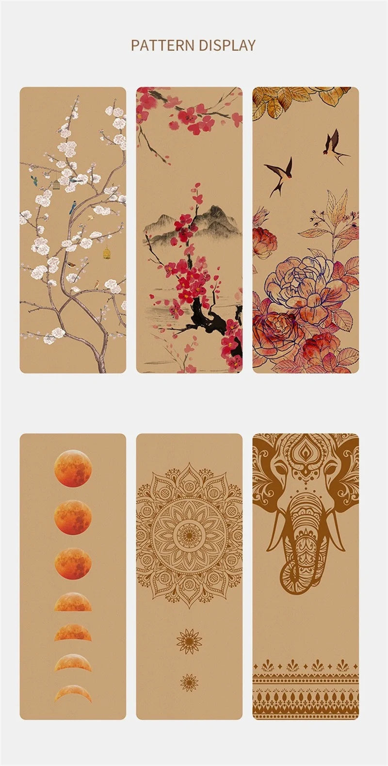 Naturgummi & Kork Yogamatte (5mm)