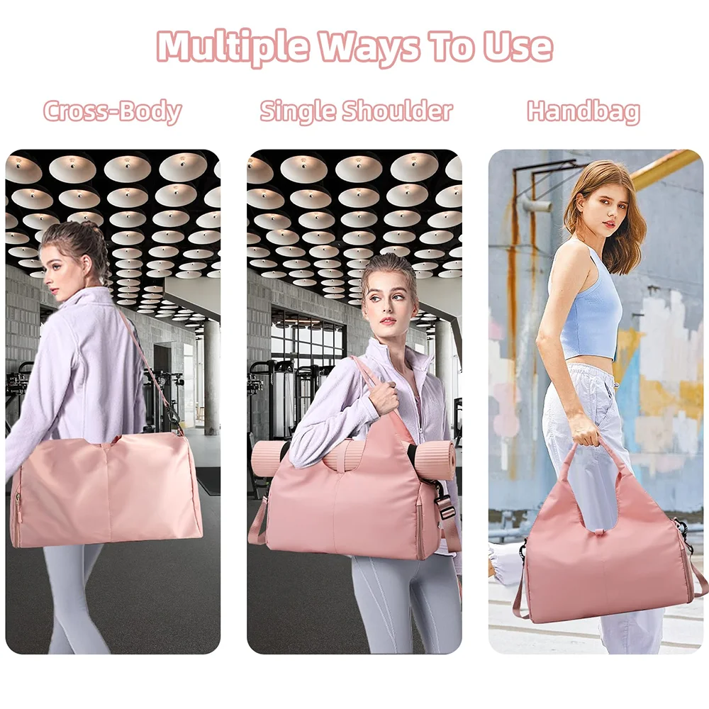 Elegant & Romslig Yogamattesekk i Nylon