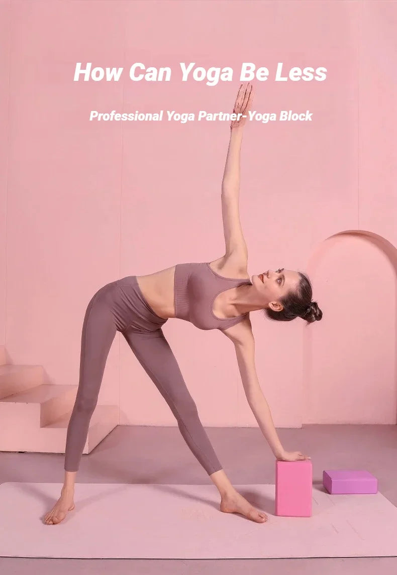 2-Pakning Yogablokker i Skum