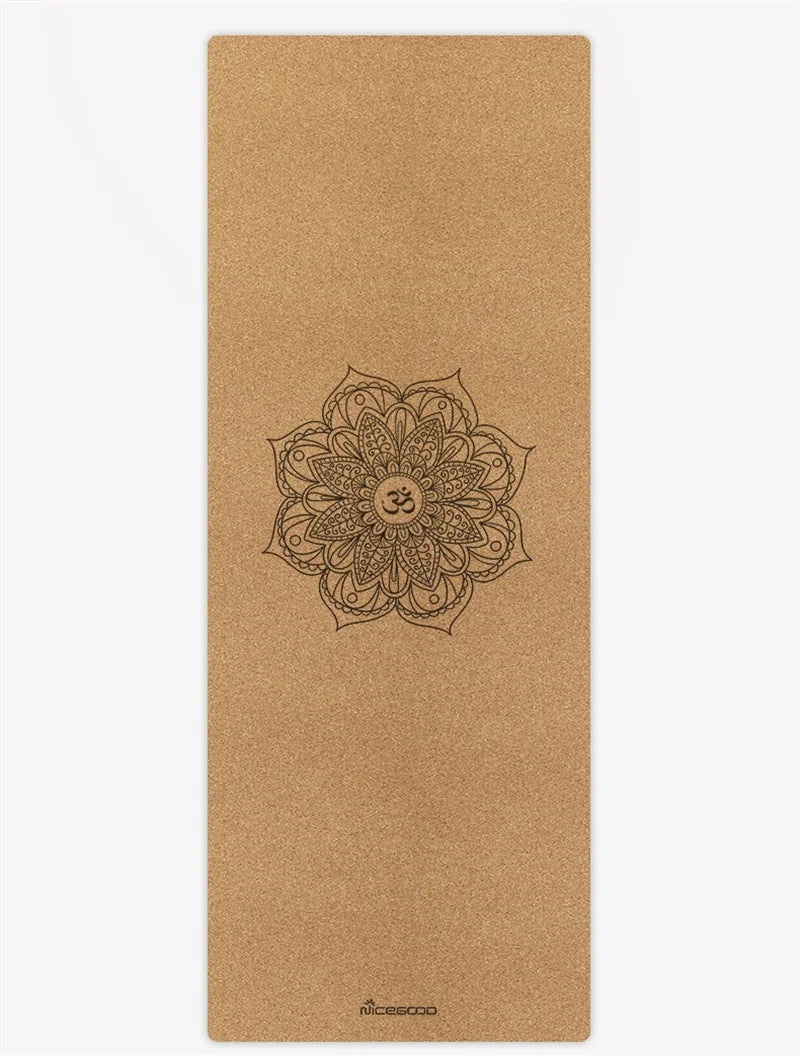 Tynn Sammenleggbar Kork Reisematte (1mm)