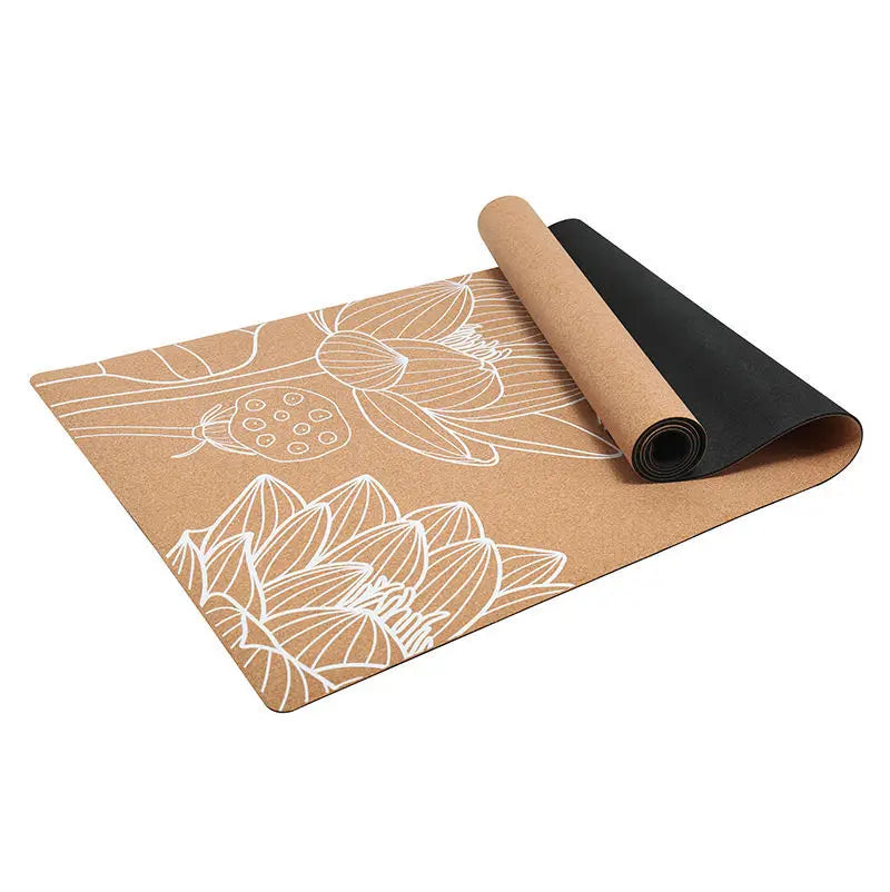 Tynn Sammenleggbar Kork Reisematte (1mm)