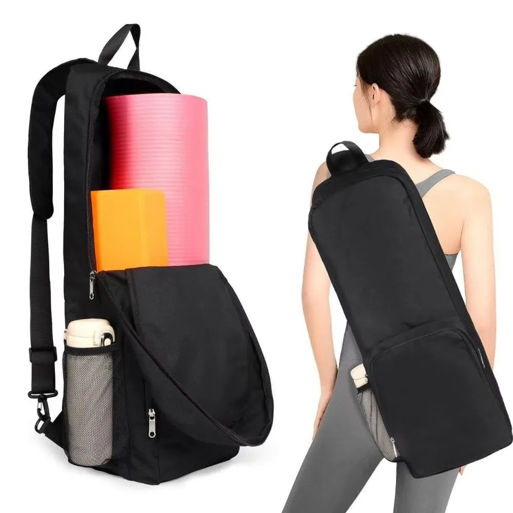 Lettvekt Vanntett Yogamattebag med Sidelomme