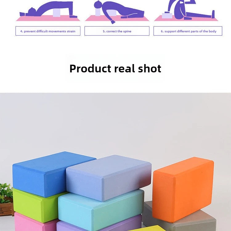 Lettvekt EVA Yogablokk (120g)