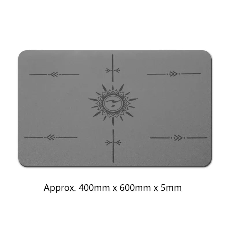Kne- og Støttematte for Yoga (40x60 cm, 5mm)