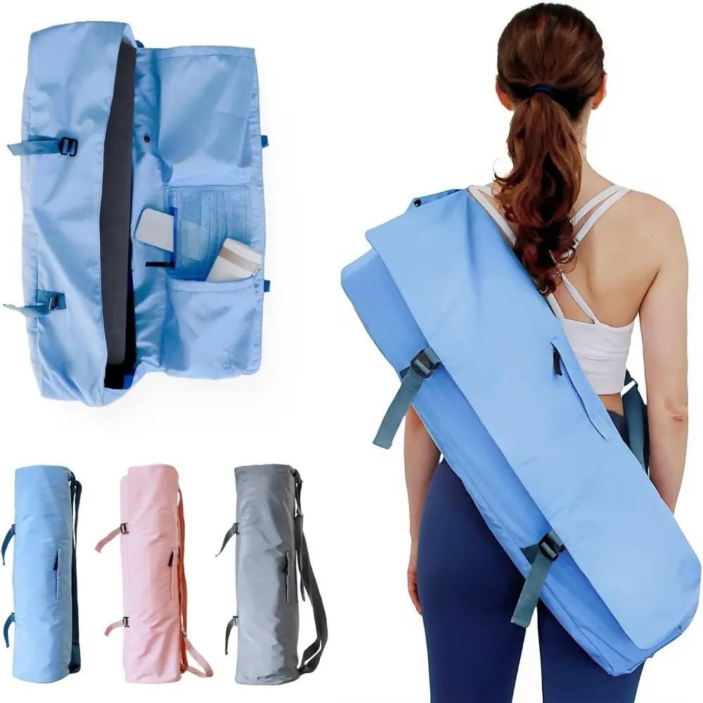 Slitesterk Yogamattebag med Nettinglomme