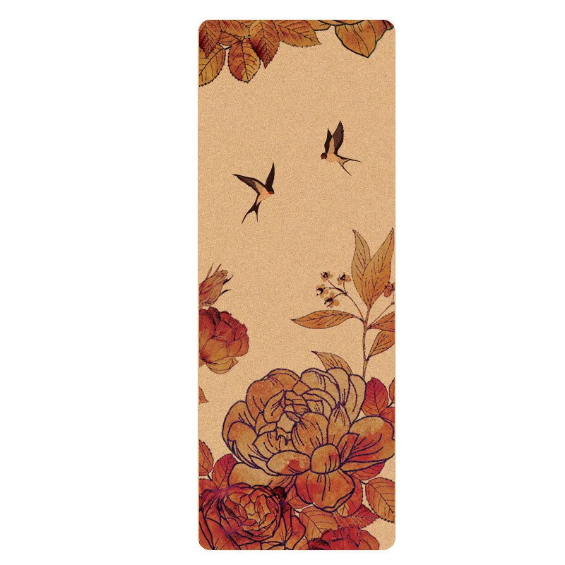 Naturgummi & Kork Yogamatte (5mm)