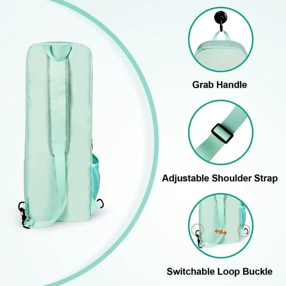 Lettvekt Vanntett Yogamattebag med Sidelomme