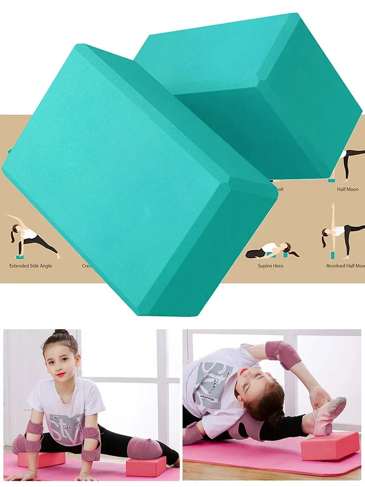 Robust EVA Yogablokk for Hjemmetrening