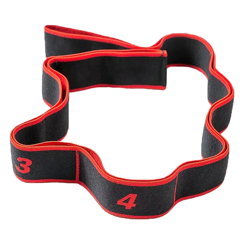 8-Seksjoners Elastisk Yogabelte