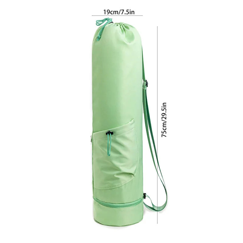 Romslig Yogamattebag med Ekstralommer