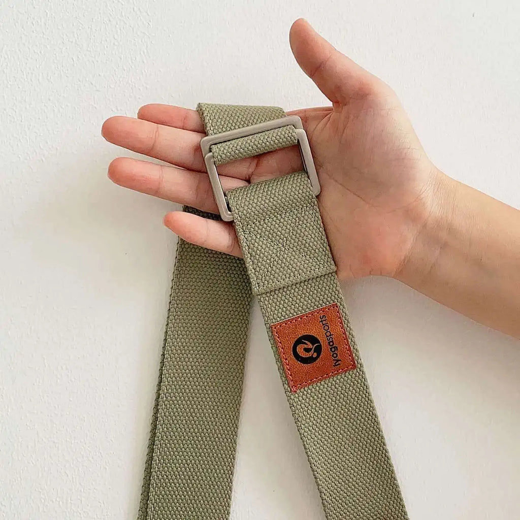 Slitesterkt Yogabelte i Bomull (244 cm)