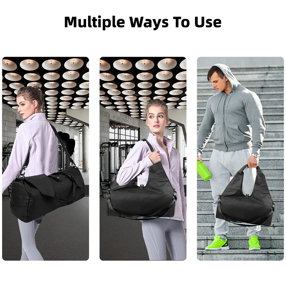 Elegant & Romslig Yogamattesekk i Nylon