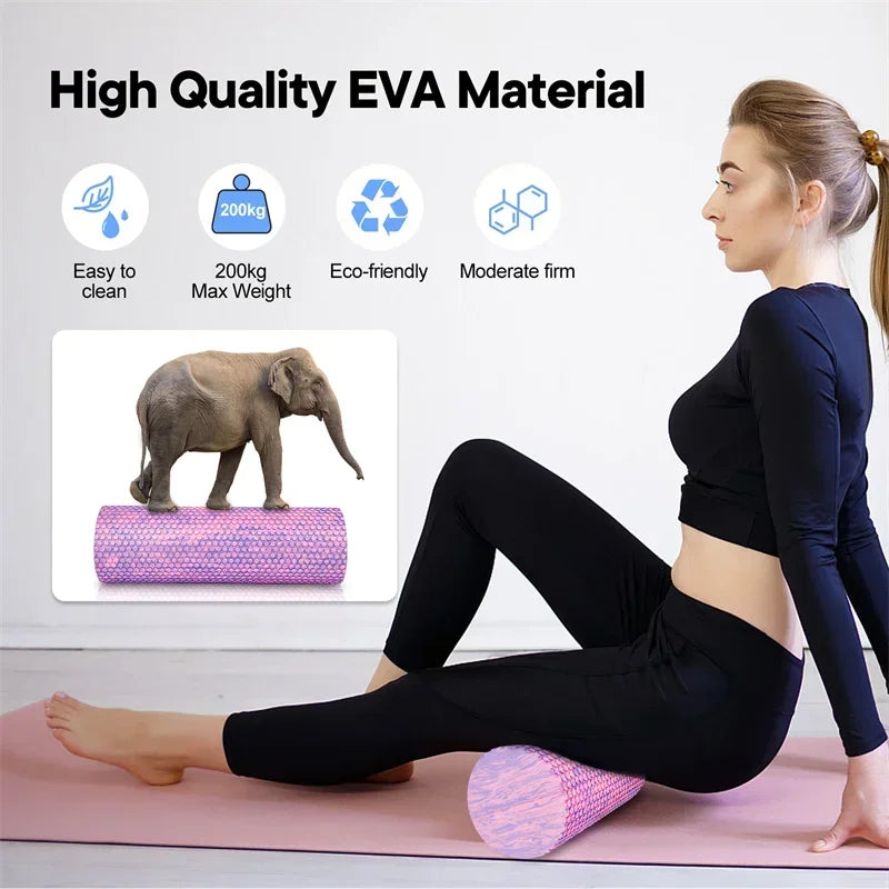 Klassisk EVA Skumrulle for Yoga & Pilates (45 cm)