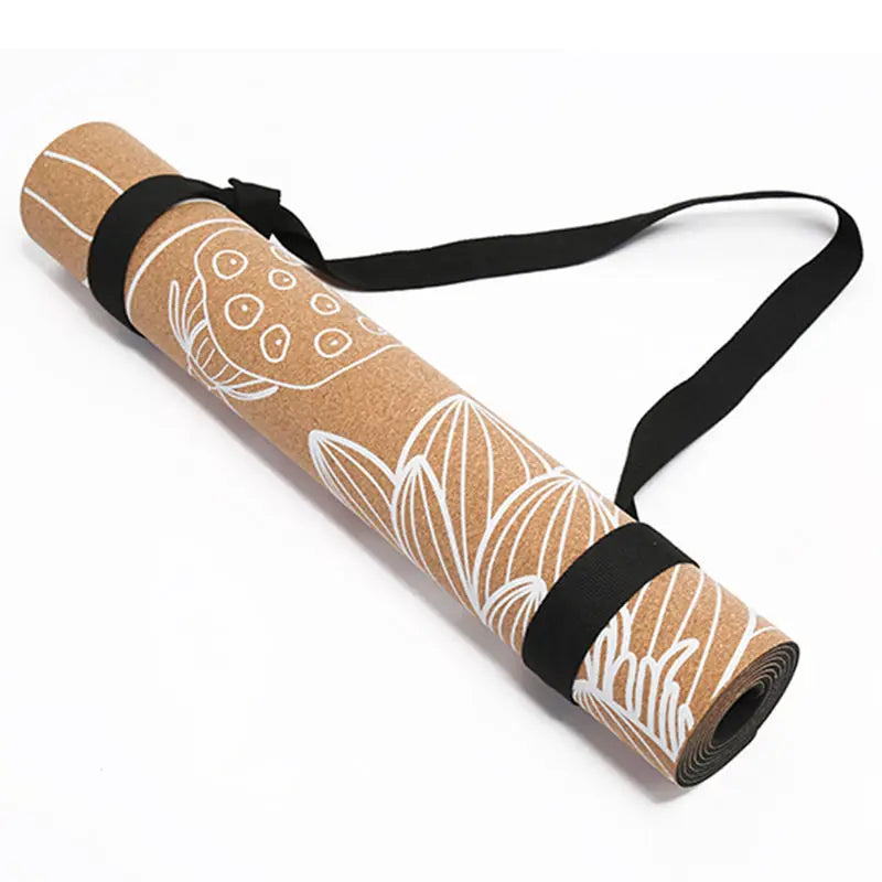 Tynn Sammenleggbar Kork Reisematte (1mm)