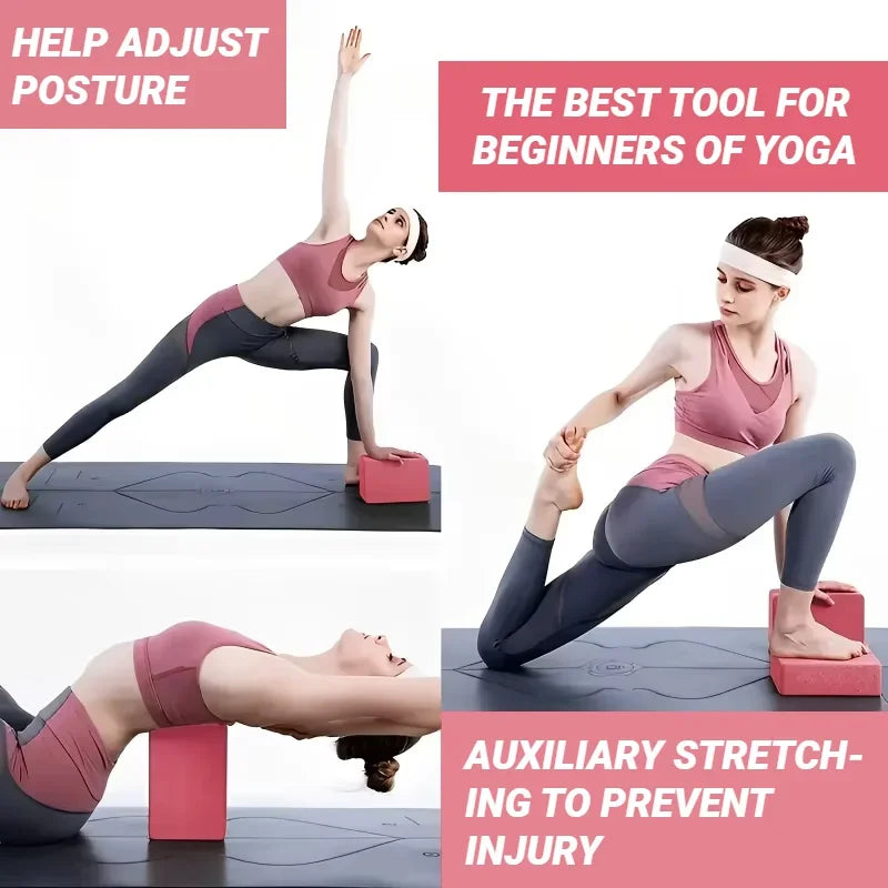 2-Pakning Yogablokker i Skum
