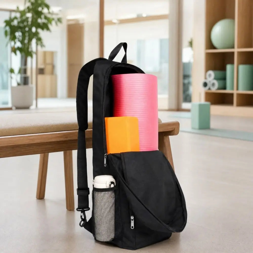 Lettvekt Vanntett Yogamattebag med Sidelomme