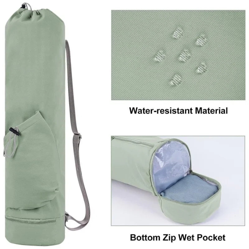 Romslig Yogamattebag med Ekstralommer