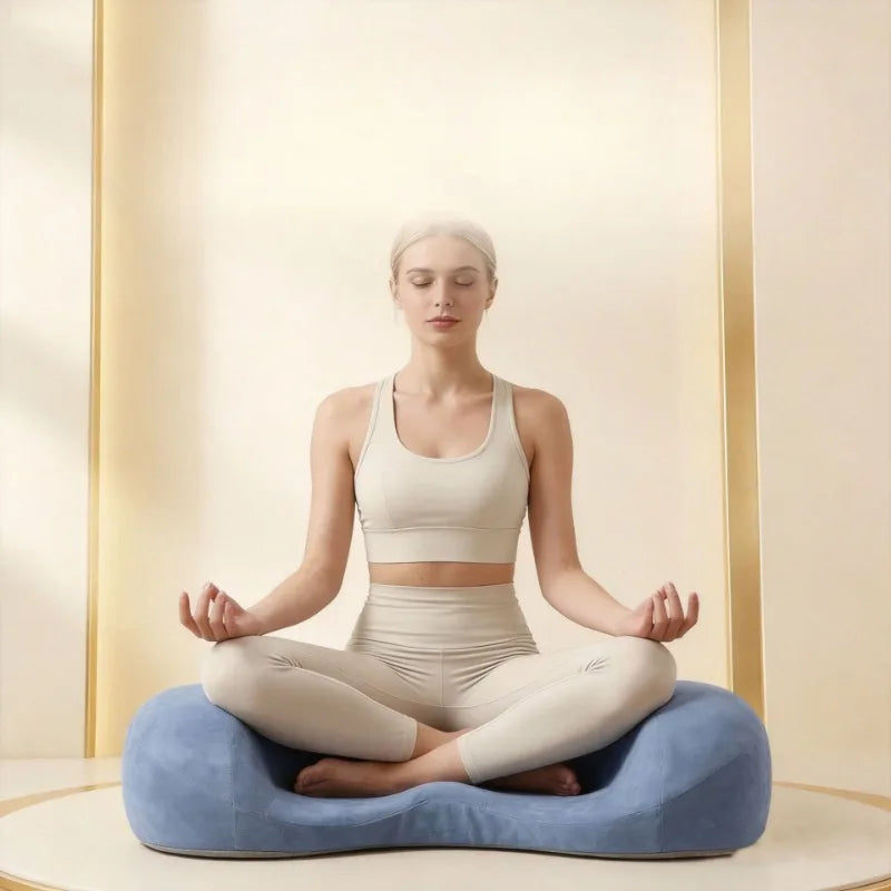 Ergonomisk Memory Foam Zafu Meditasjonspute