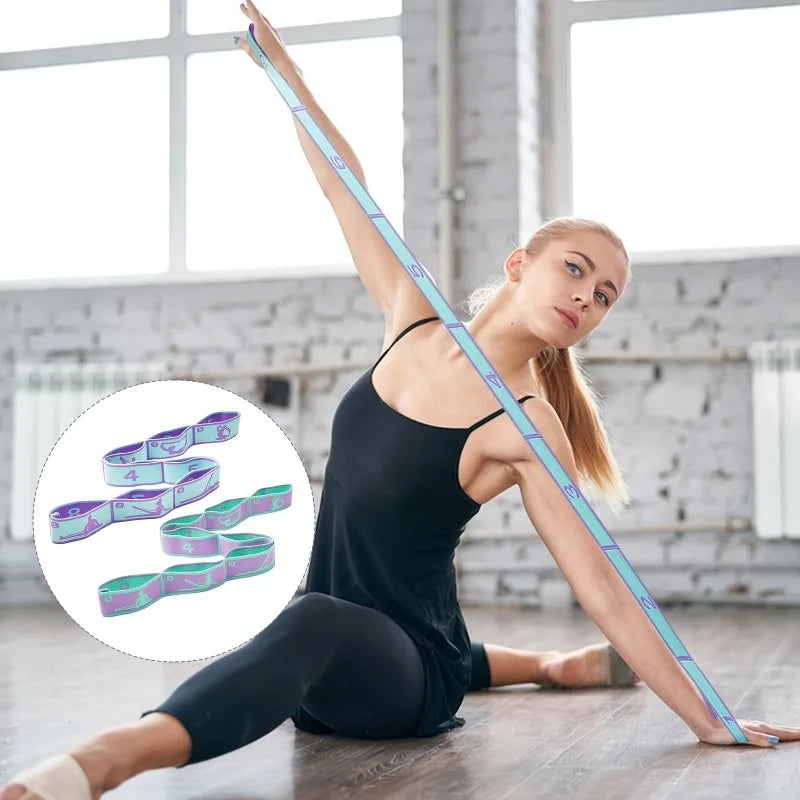 Elastisk Tøyebånd for Yoga & Pilates