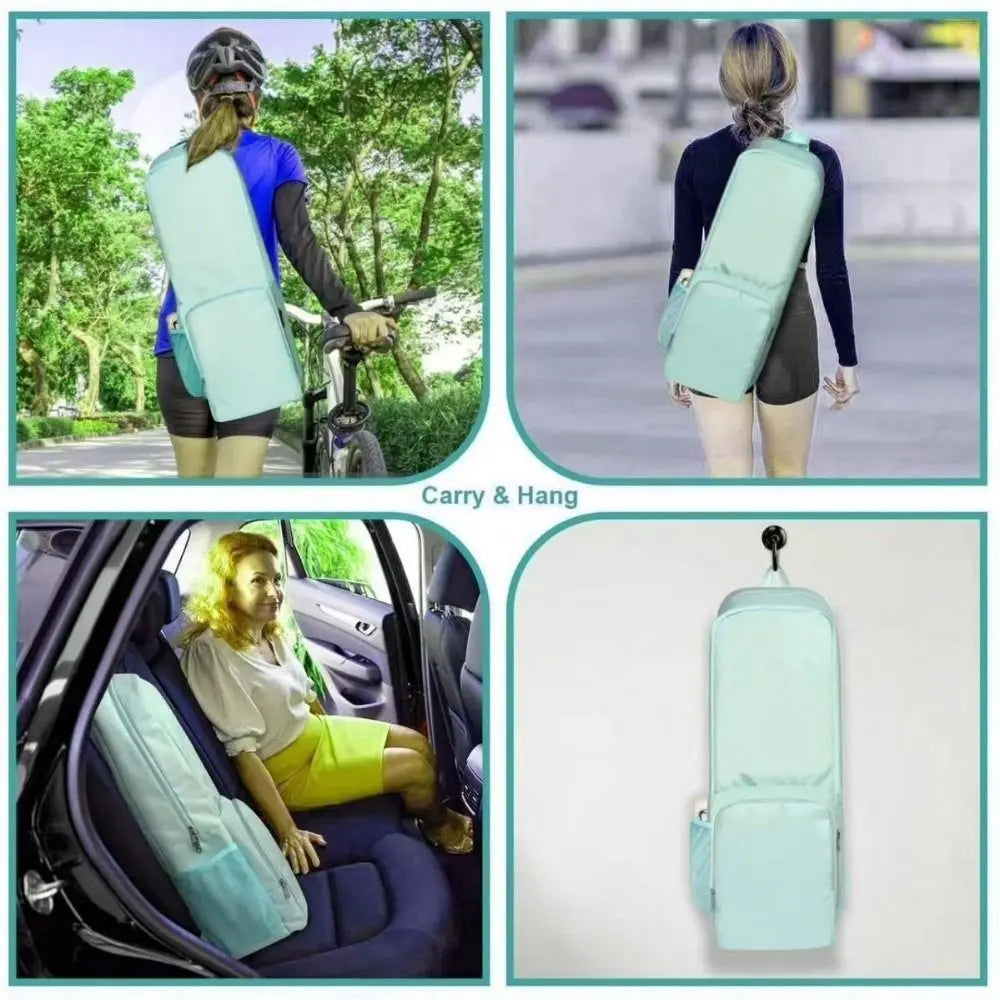 Lettvekt Vanntett Yogamattebag med Sidelomme