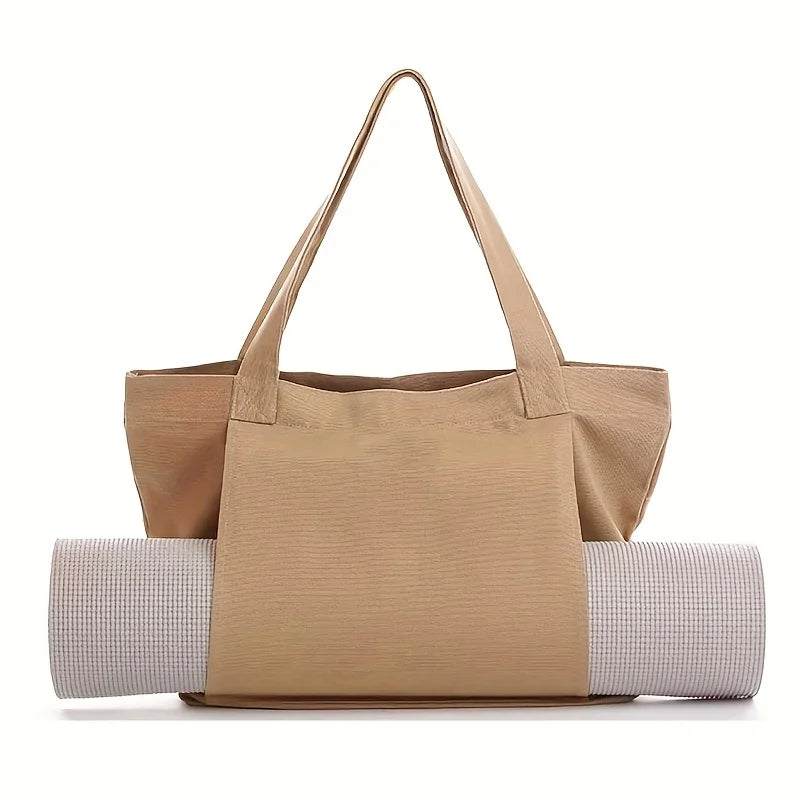 Klassisk Kanvas Yogabag / Nettingveske