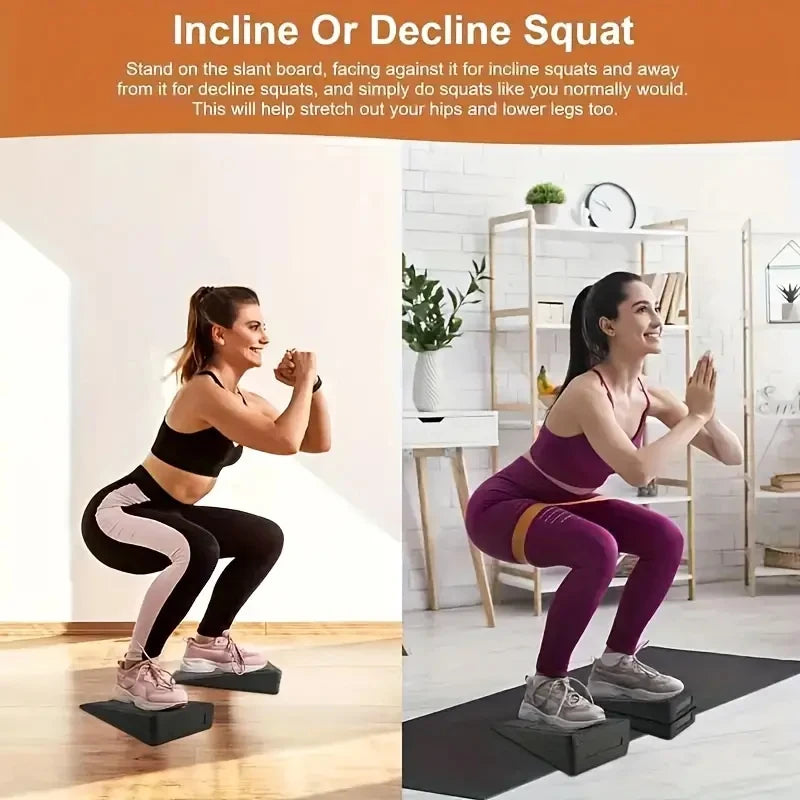 3-Pakning Yogakiler / Vinkelblokker for Tøying