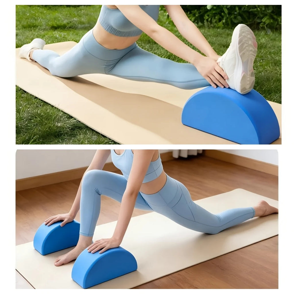 Halvrund Yogablokk / Halvmåne Balanseblokk