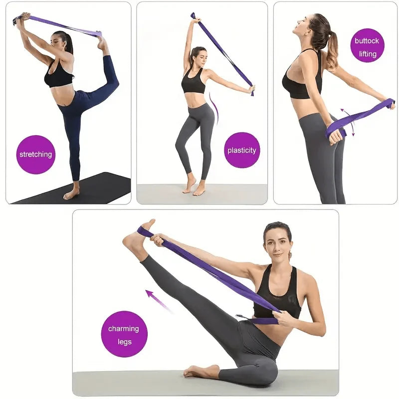 Klassisk Bomull Yogabelte 183 cm